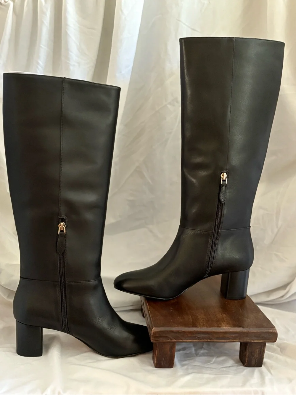 Talbots Pardo Leather Tall Boots